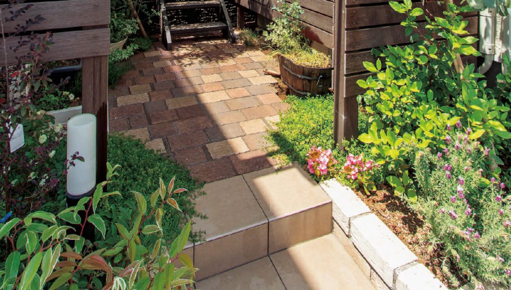 東洋工業　ガンデブリックペイブ　インターロッキング商品例